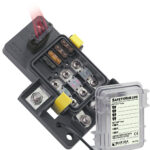 Blue Sea SafetyHub 100 Standaard en Midi-Fuse Zekeringhouder Combinatie