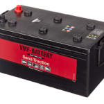 VMF Semi Tractie Accu 230AH met Vuldoppen